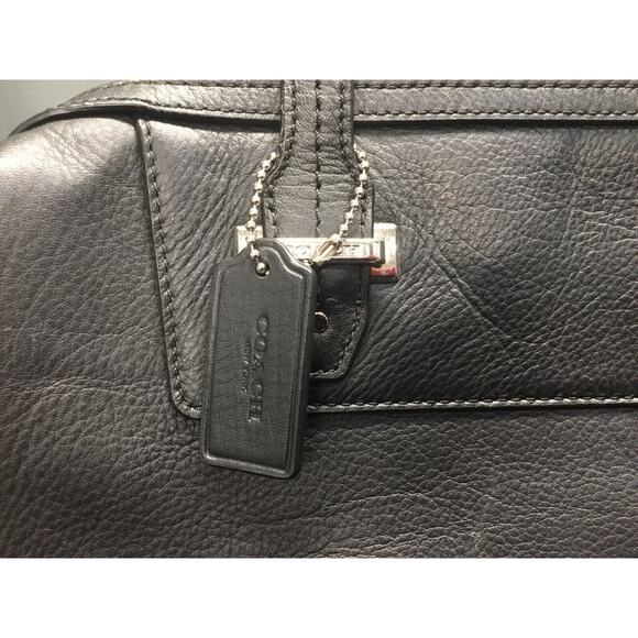 COACH PEBBLE LEATHER Tayler SATCHEL TOTE PURSE BAG Carryall - Picture 14 of 16